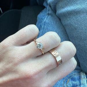 Real Diamond Engagement Ring